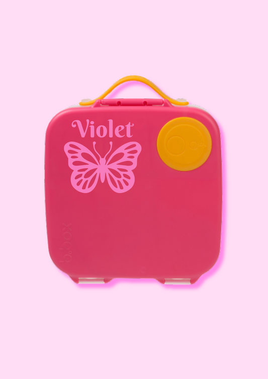 Lunchbox Name Label - BUTTERFLY