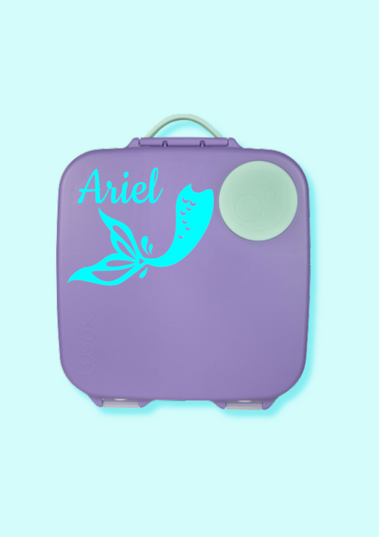 Lunchbox Name Label - MERMAID