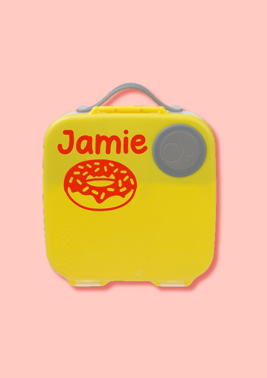 Lunchbox Name Label - DONUT