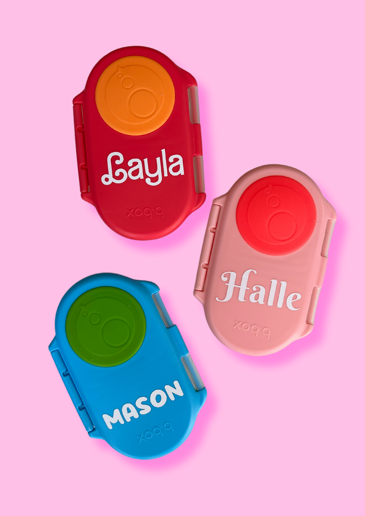 Custom Name Label To Fit B Box SNACK lunchbox